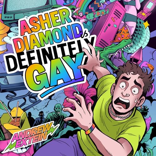 Cover of Asher Diamond Is Definitely Gay