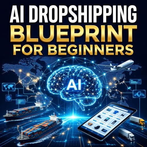 Cover of AI Dropshipping Blueprint for Beginners