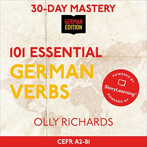 Cover of 30-Day Mastery: 101 Essential German Verbs