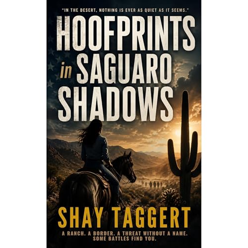 Cover of Hoofprints in Saguaro Shadows