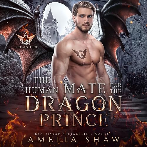 Cover of The Human Mate for the Dragon Prince
