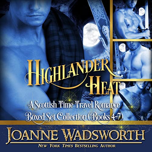 Cover of Highlander Heat: Boxed Set Collection, Books 4-7