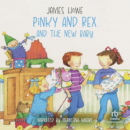 Cover of Pinky and Rex and the New Baby