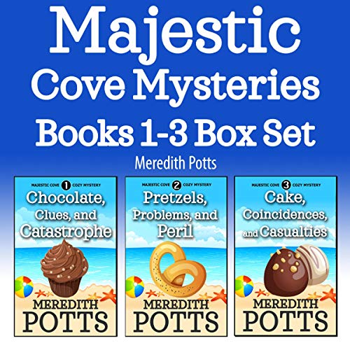 Cover of Majestic Cove Mysteries Books 1-3 Box Set
