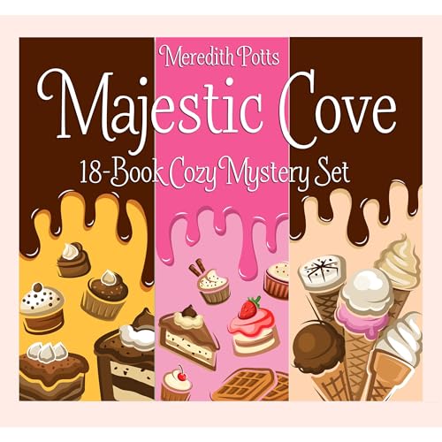Cover of Majestic Cove 18-Book Cozy Mystery Set