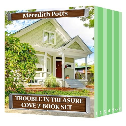 Cover of Trouble in Treasure Cove 7-Book Cozy Mystery Set