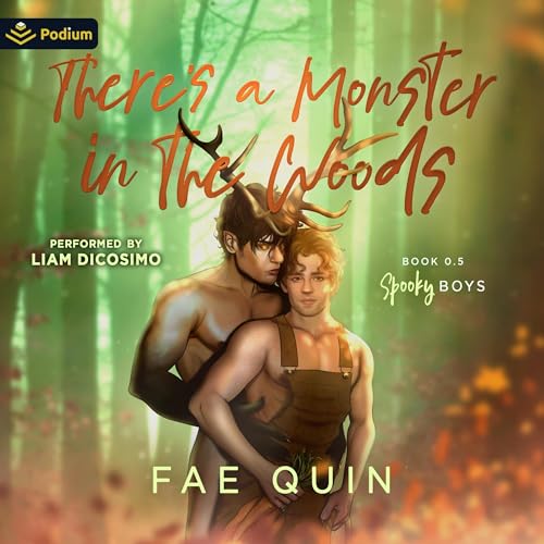 Cover of There's a Monster in the Woods
