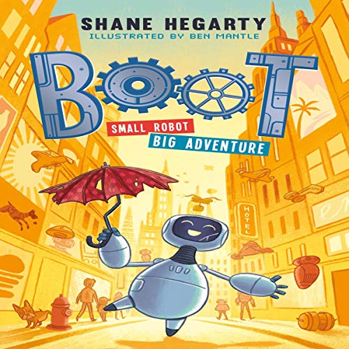 Cover of BOOT small robot, BIG adventure