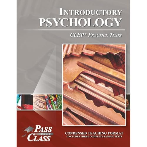 Cover of Introductory Psychology CLEP Practice Tests
