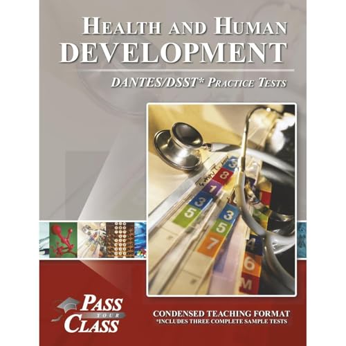 Cover of Health and Human Development DANTES/DSST Practice Tests