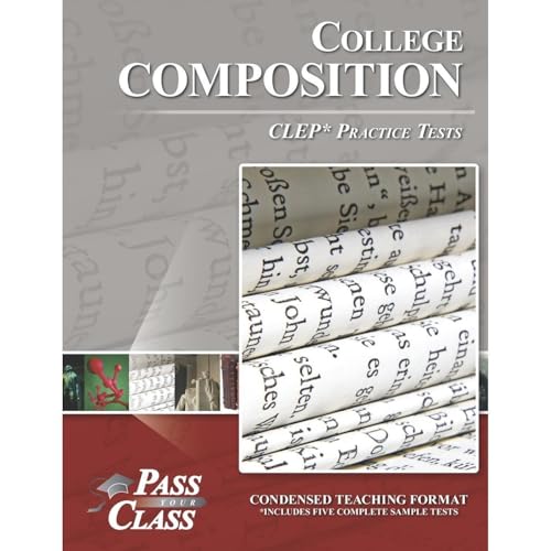 Cover of College Composition CLEP Practice Tests