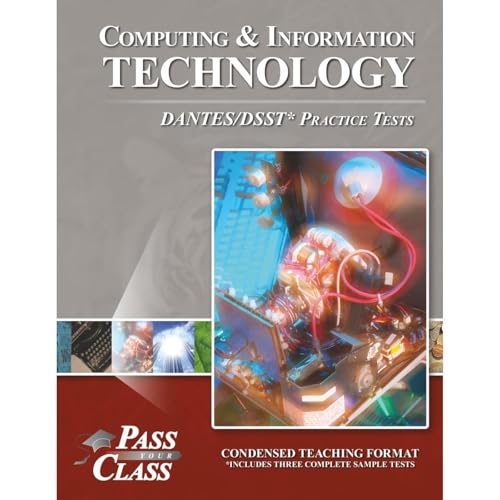 Cover of Computing and Information Technology DANTES/DSST Practice Tests
