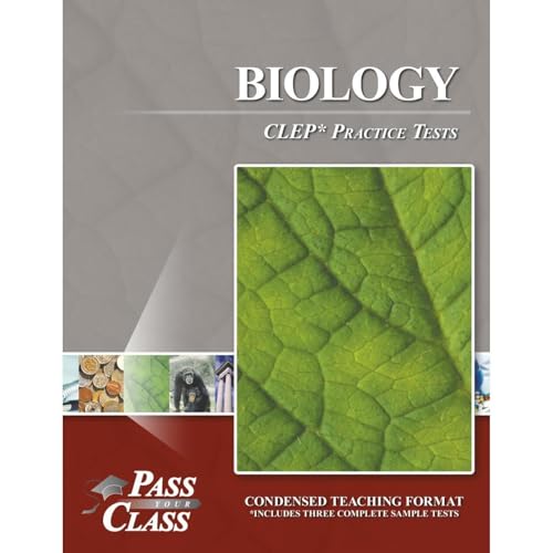 Cover of Biology CLEP Practice Tests
