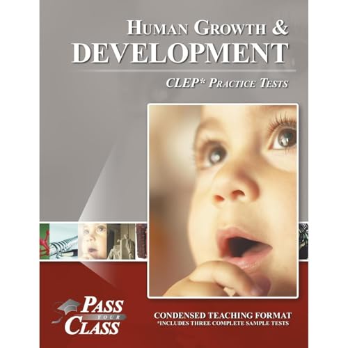 Cover of Human Growth and Development CLEP Practice Tests