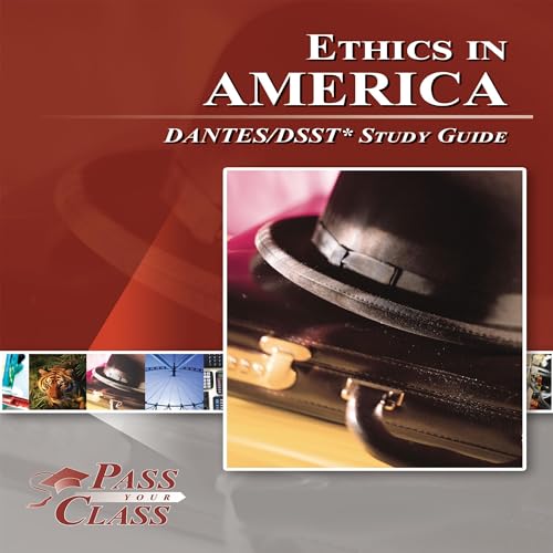 Cover of Ethics in America DANTES/DSST Test Study Guide: PassYourClass