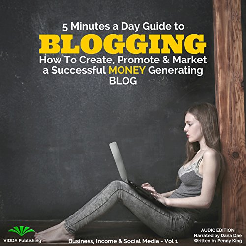 Cover of 5 Minutes a Day Guide to Blogging