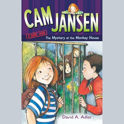 Cover of Cam Jansen: the Mystery of the Monkey House #10