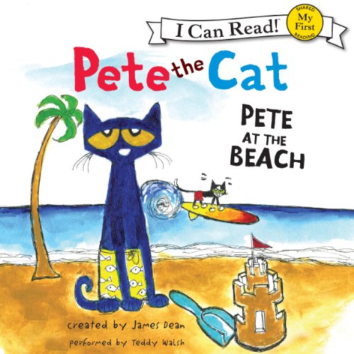 Cover of Pete the Cat: Pete at the Beach