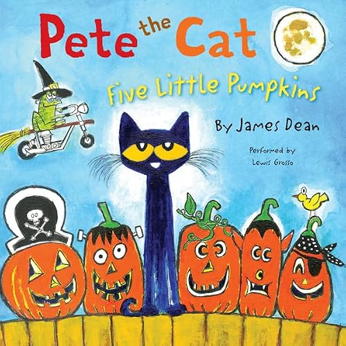 Cover of Pete the Cat: Five Little Pumpkins