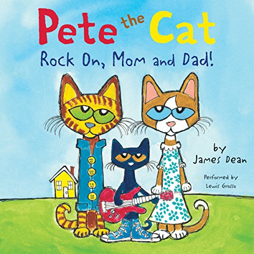 Cover of Pete the Cat: Rock On, Mom and Dad!