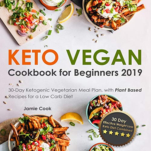 Cover of Keto Vegan Cookbook for Beginners 2019