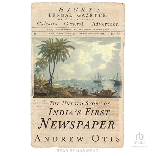 Cover of Hicky's Bengal Gazette