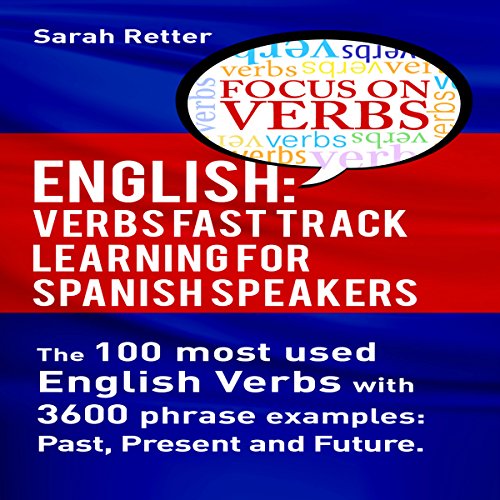 Cover of English: Verbs Fast Track Learning for Spanish Speakers