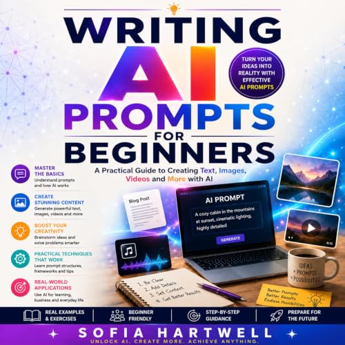 Cover of Writing AI Prompts for Beginners