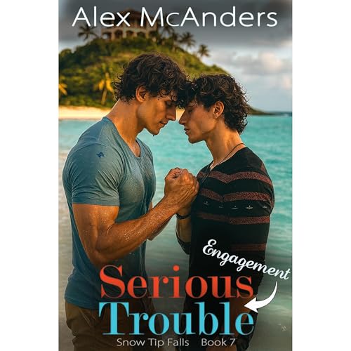 Cover of Serious Engagement Trouble: Nerd/Jock MM Romance Novella
