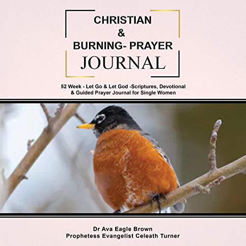 Cover of Christian & Burning Prayer Journal