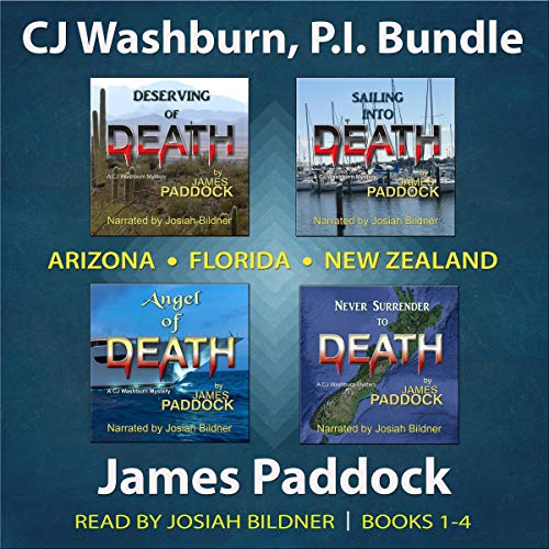 Cover of CJ Washburn, P.I. Bundle: Books 1-4