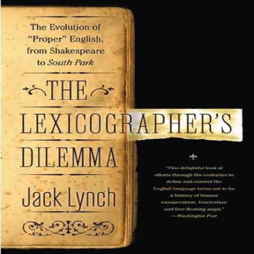 Cover of The Lexicographer's Dilemma