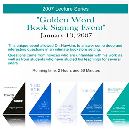 Cover of Golden Word Book Signing