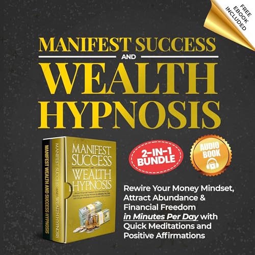 Cover of Manifest Success and Wealth Hypnosis: 2 in 1 Bundle