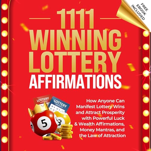 Cover of 1111 Winning Lottery Affirmations