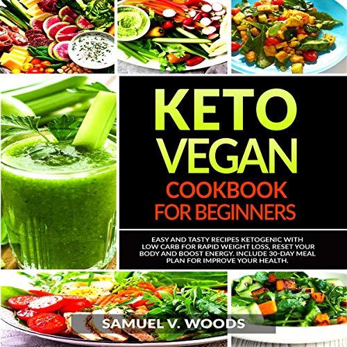 Cover of Keto Vegan Cookbook for Beginners