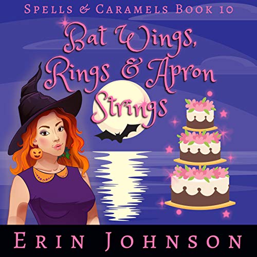 Cover of Bat Wings, Rings & Apron Strings: A Cozy Witch Mystery