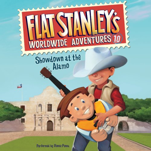 Cover of Flat Stanley's Worldwide Adventures #10: Showdown at the Alamo
