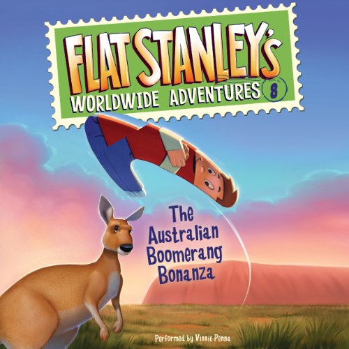 Cover of Flat Stanley's Worldwide Adventures #8: The Australian Boomerang Bonanza UAB