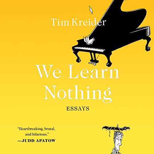Cover of We Learn Nothing