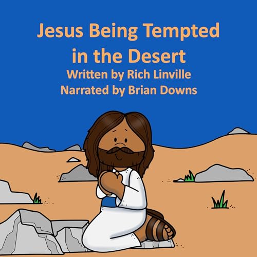 Cover of Jesus Being Tempted in the Desert