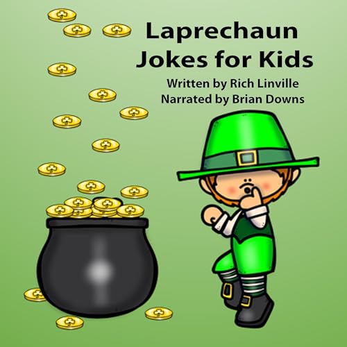 Cover of Leprechaun Jokes for Kids