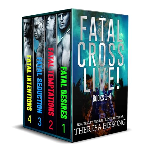 Cover of Fatal Cross Live! (A Complete Rockstar Romance Series Box Set)