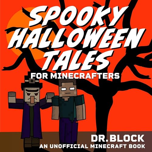 Cover of Spooky Halloween Tales for Minecrafters