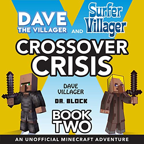 Cover of Dave the Villager and Surfer Villager: An Unofficial Minecraft Adventure