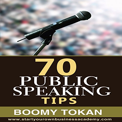 Cover of 70 Public Speaking Tips
