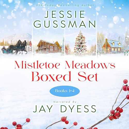 Cover of Mistletoe Meadows Box Set, Books 1-4