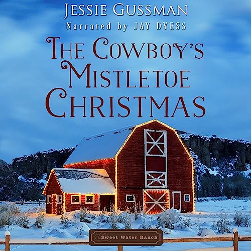 Cover of The Cowboy's Mistletoe Christmas