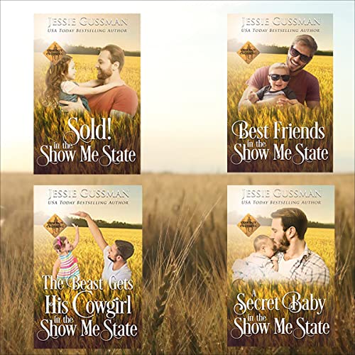 Cover of Cowboy Crossing Series Box Set Books 1-4
