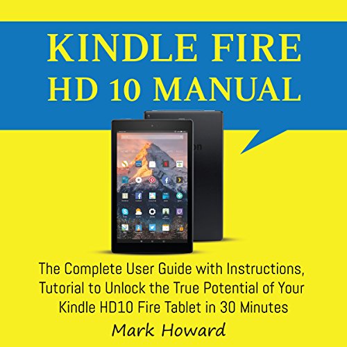Cover of Kindle Fire HD 10 Manual